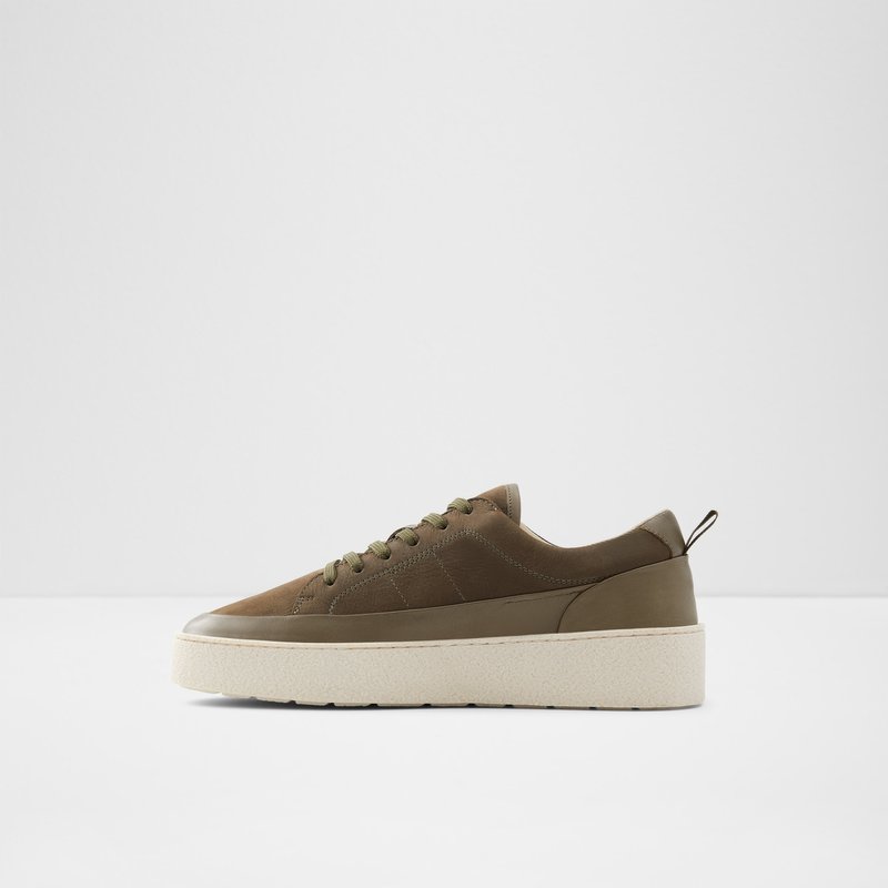Men's Aldo Wicerradien Low Sneakers Khaki | 5762-GQAXP