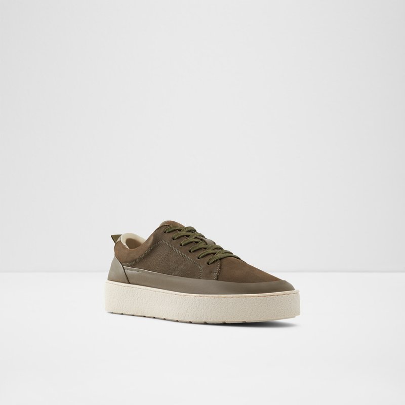 Men's Aldo Wicerradien Low Sneakers Khaki | 5762-GQAXP