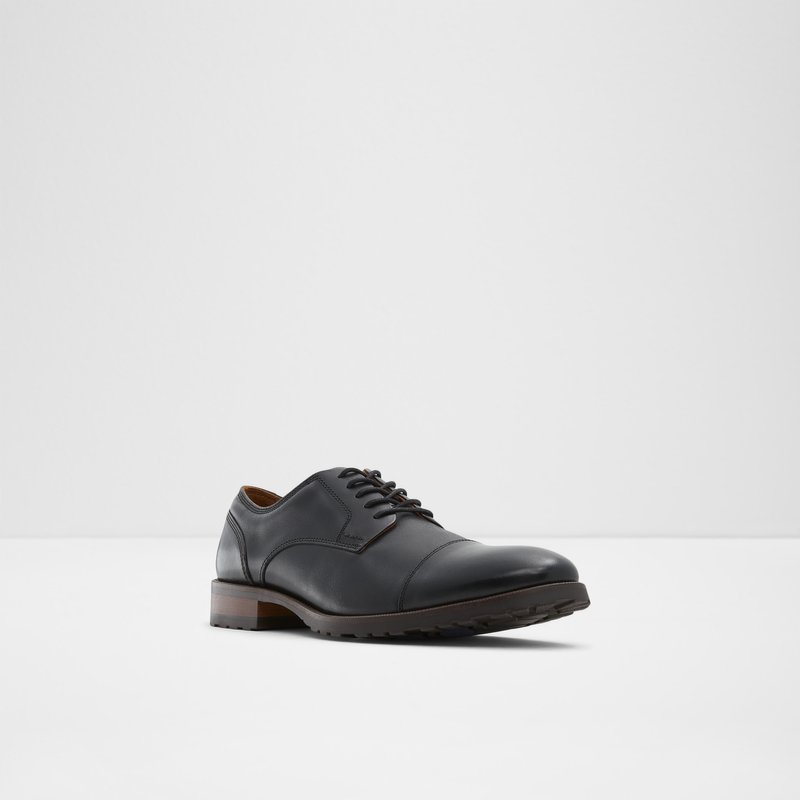 Men's Aldo Wilbert Dress Shoes Black | 6824-KNWIF