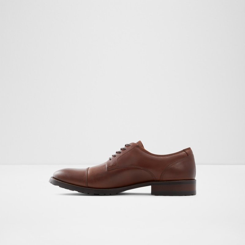Men's Aldo Wilbert Dress Shoes Brown | 3148-RKBLC