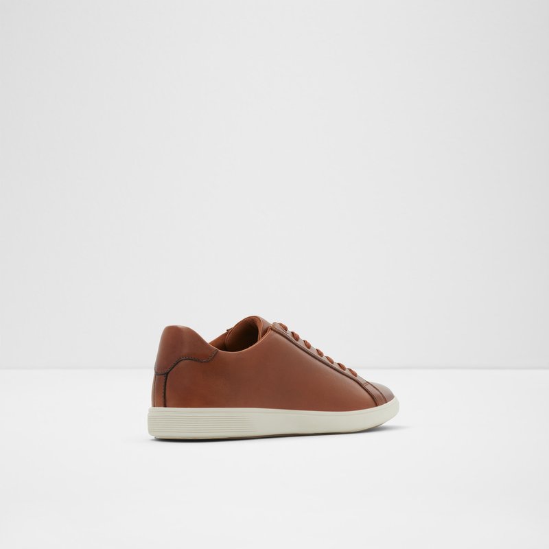 Men's Aldo Wiresien Low Sneakers Brown | 7421-BUZXO