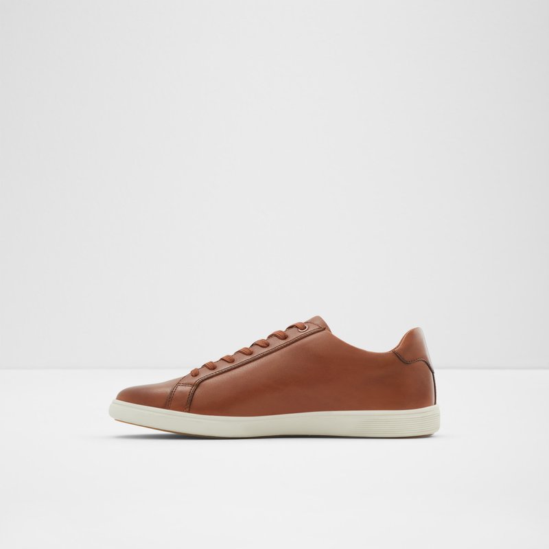 Men's Aldo Wiresien Low Sneakers Brown | 7421-BUZXO