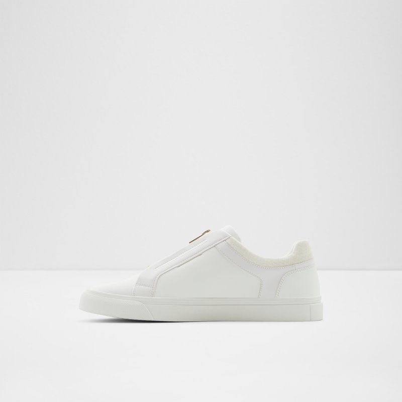 Men's Aldo Xander Low Sneakers White | 9780-DFLQX