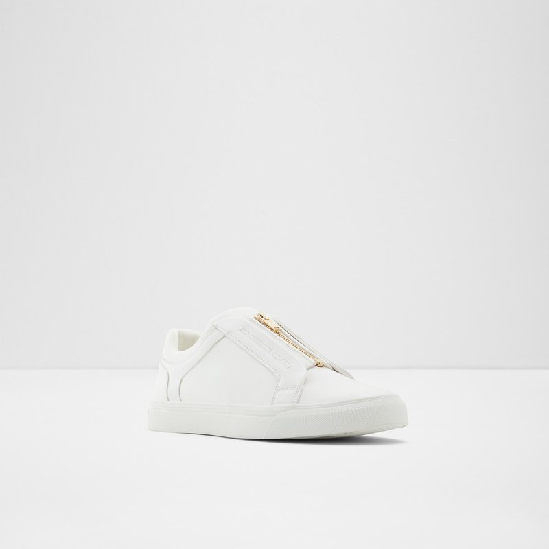 Men's Aldo Xander Low Sneakers White | 9780-DFLQX