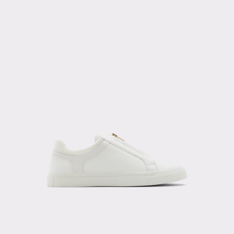 Men\'s Aldo Xander Low Sneakers White | 9780-DFLQX