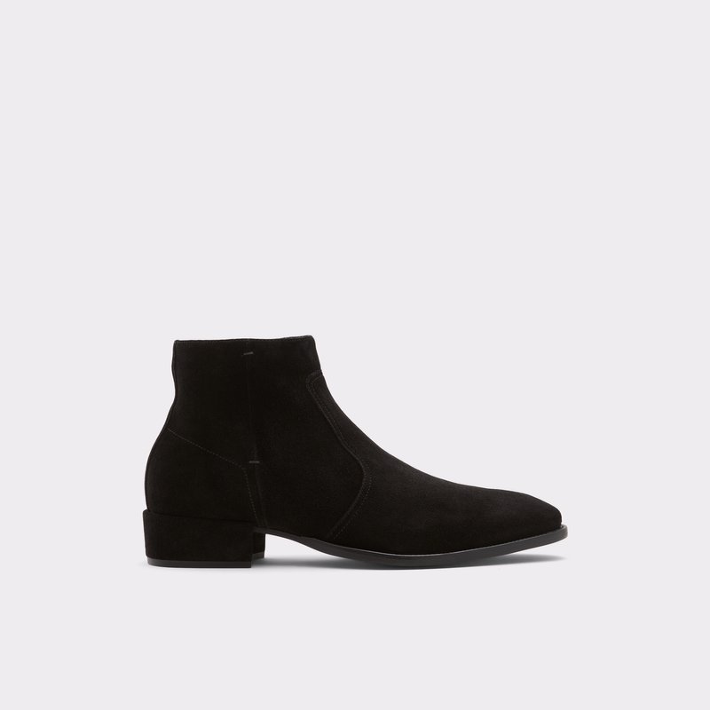 Men\'s Aldo Yireni Casual Boots Black | 1074-IFAGB