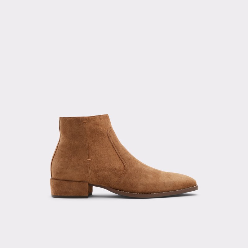 Men\'s Aldo Yireni Casual Boots Brown | 4725-SBXJP