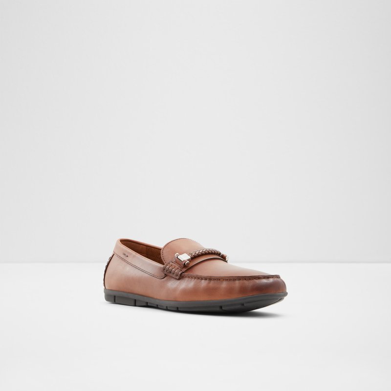 Men's Aldo Zirnuflex Loafers Brown | 7842-OYFZU