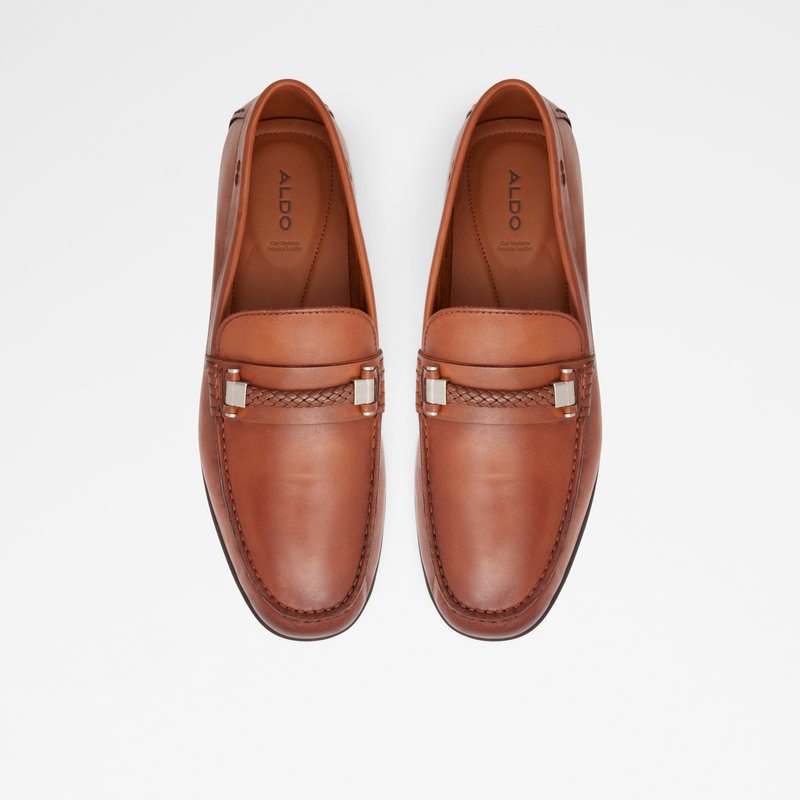 Men's Aldo Zirnuflex Loafers Brown | 7842-OYFZU