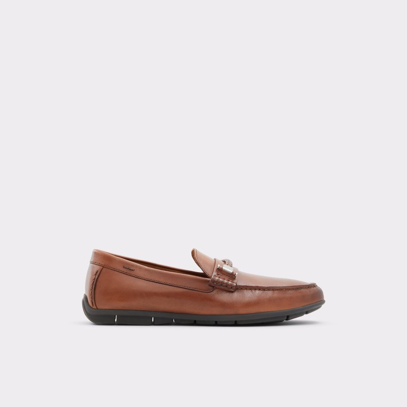 Men\'s Aldo Zirnuflex Loafers Brown | 7842-OYFZU