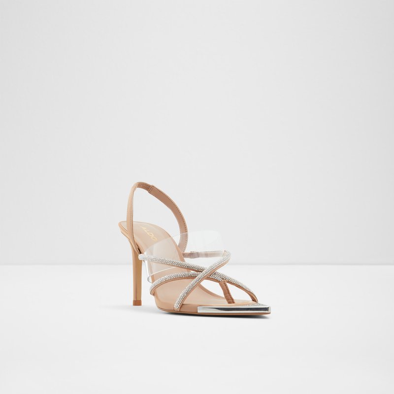 Women's Aldo Aabelle High Heels Bone | 4317-SBNZM