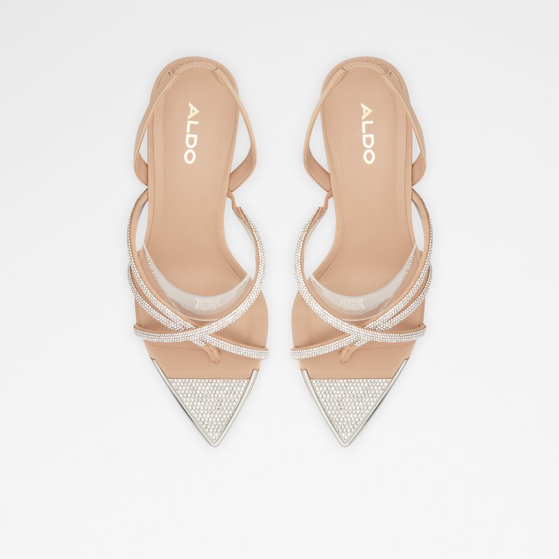 Women's Aldo Aabelle High Heels Bone | 4317-SBNZM