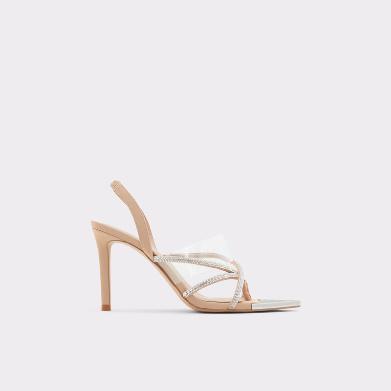Women\'s Aldo Aabelle High Heels Bone | 4317-SBNZM