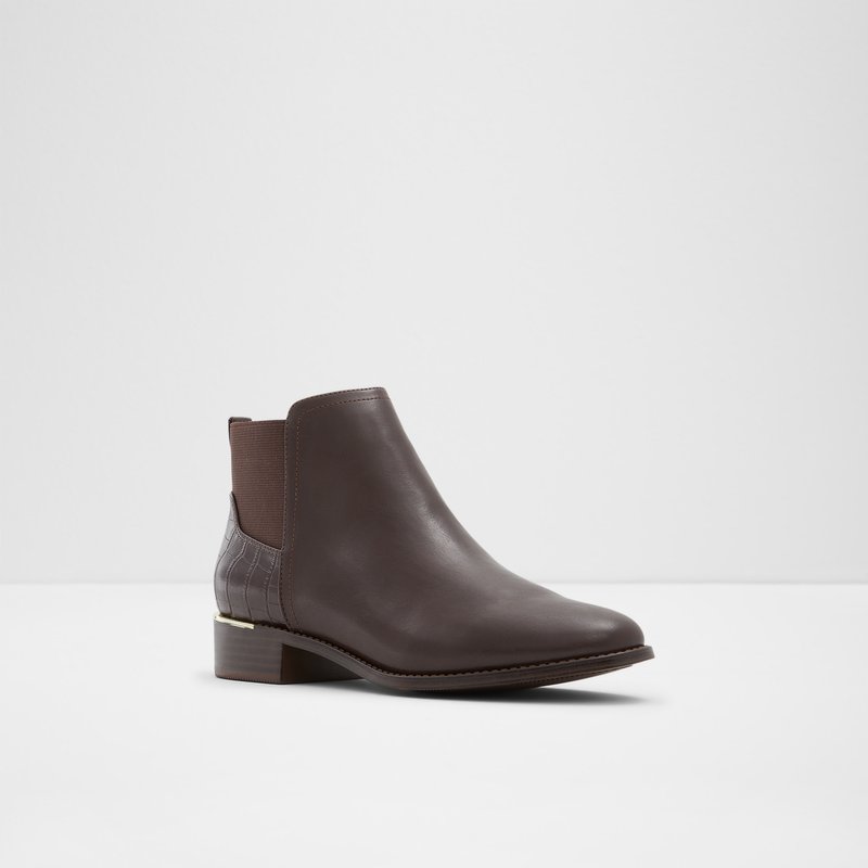 Women's Aldo Abyviel Chelsea Boots Brown | 7851-RQMNC