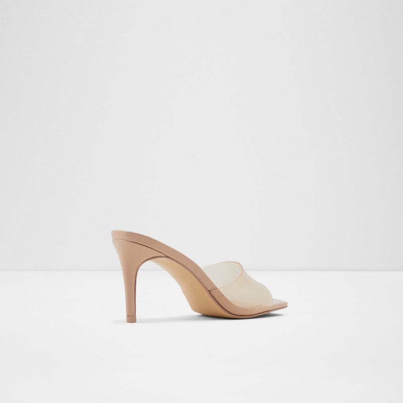 Women's Aldo Acaeclya Heeled Sandals Bone | 2678-FRPJS
