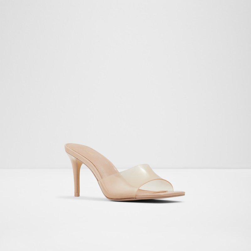 Women's Aldo Acaeclya Heeled Sandals Bone | 2678-FRPJS