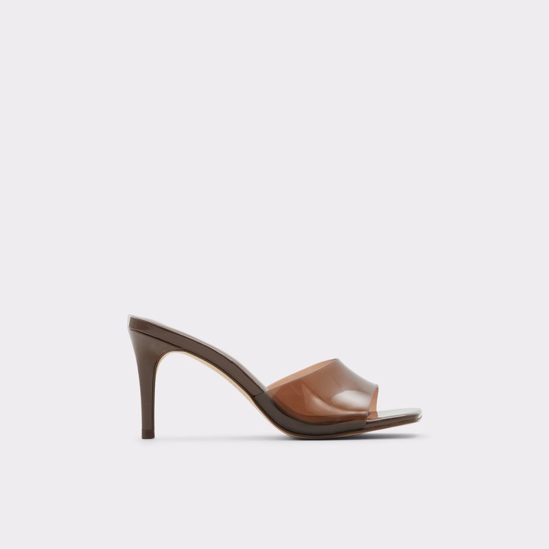 Women\'s Aldo Acaeclya High Heels Brown | 6748-LJAYI