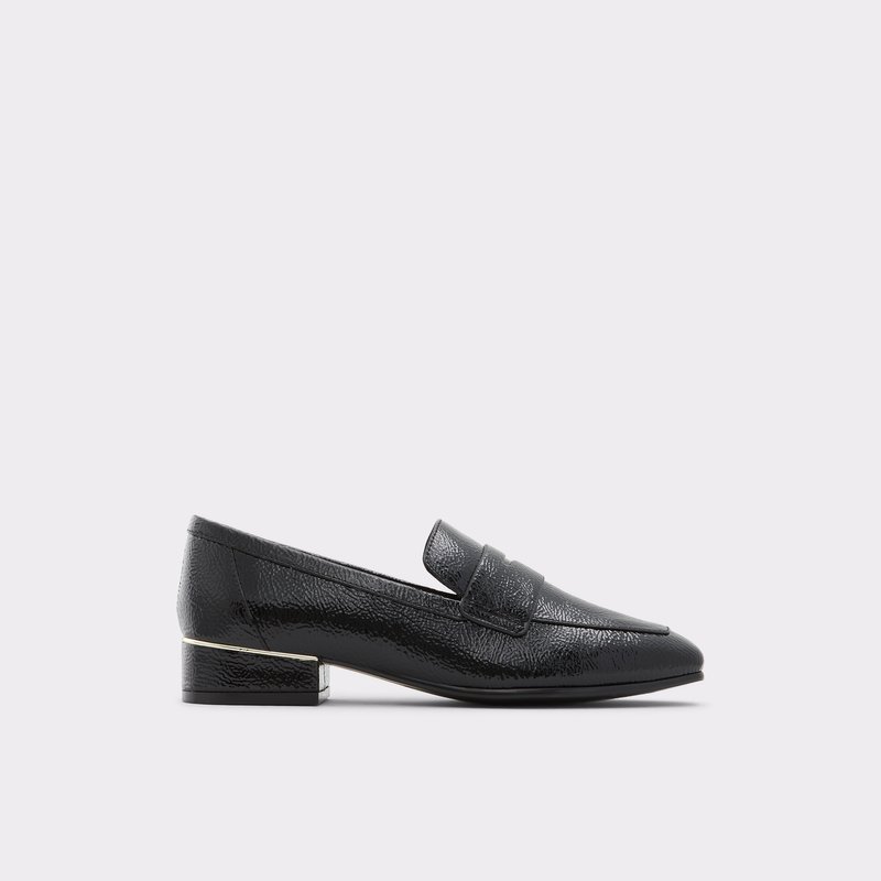Women\'s Aldo Adwauthiel Loafers Black | 0816-GJPZK