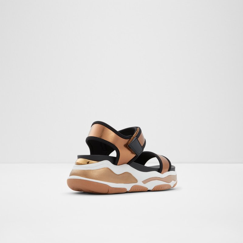 Women's Aldo Adweaven Platform Sandals Beige | 5012-UWKZM