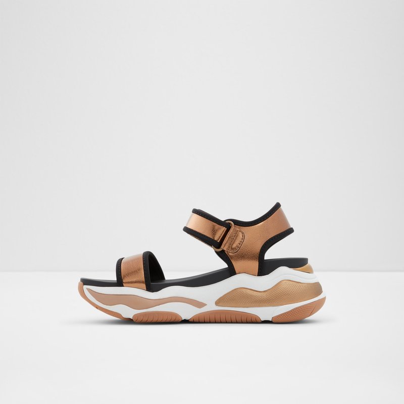 Women's Aldo Adweaven Platform Sandals Beige | 5012-UWKZM