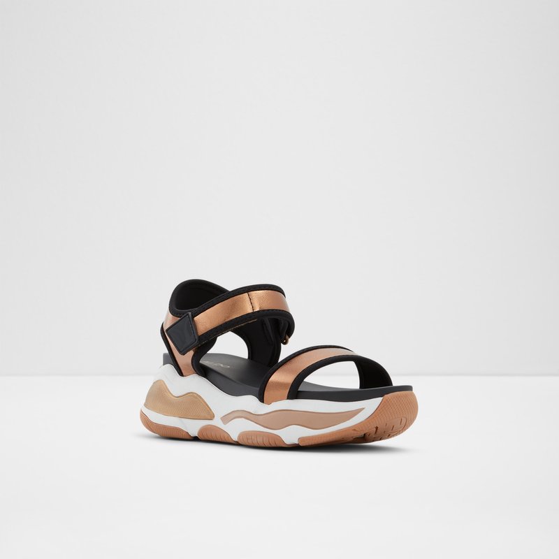 Women's Aldo Adweaven Platform Sandals Beige | 5012-UWKZM