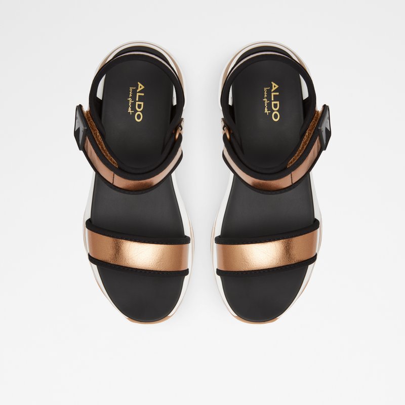 Women's Aldo Adweaven Platform Sandals Beige | 5012-UWKZM