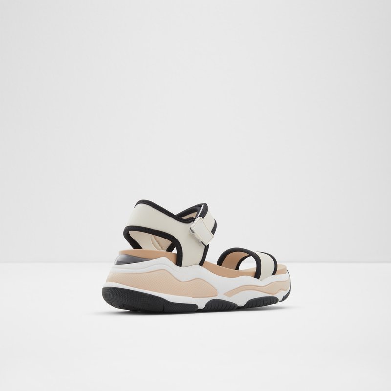 Women's Aldo Adweaven Platform Sandals Pink White | 5320-BEYLN