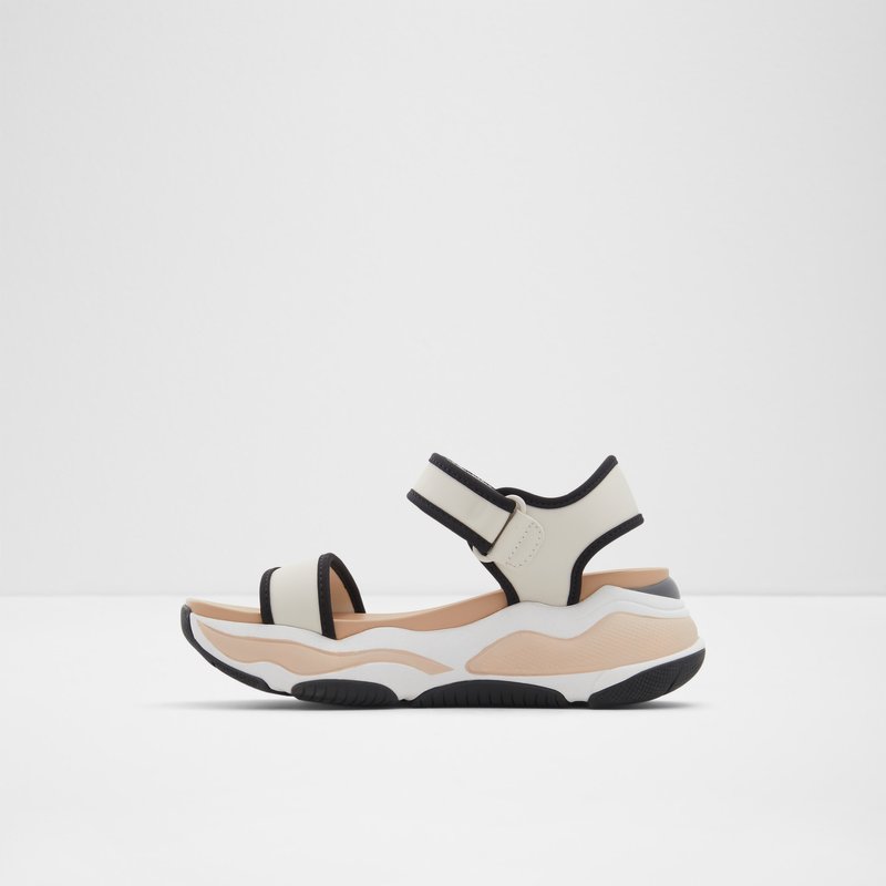 Women's Aldo Adweaven Platform Sandals Pink White | 5320-BEYLN