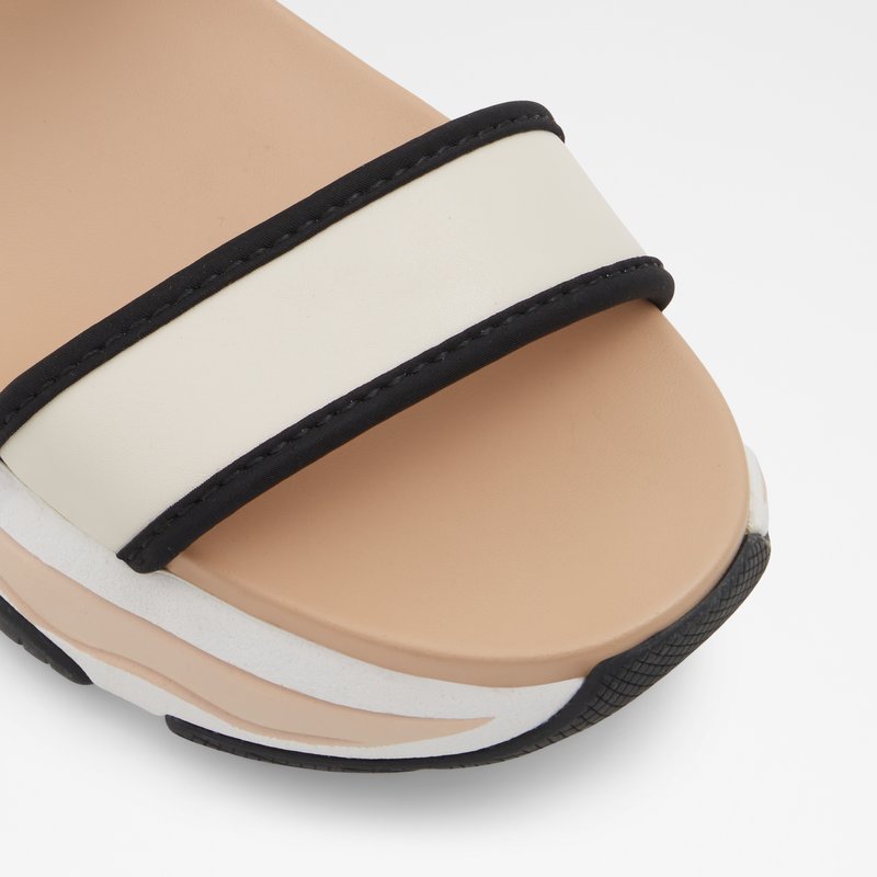 Women's Aldo Adweaven Platform Sandals Pink White | 5320-BEYLN