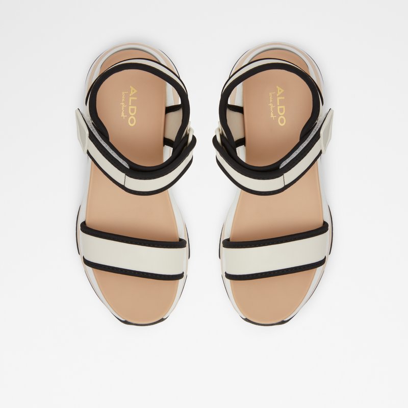 Women's Aldo Adweaven Platform Sandals Pink White | 5320-BEYLN