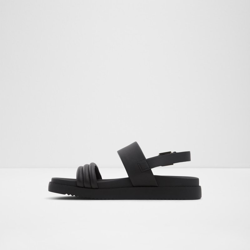 Women's Aldo Adwerrandra Flat Sandals Black | 2645-WEGNI