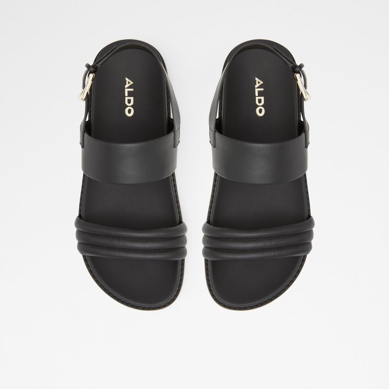 Women's Aldo Adwerrandra Flat Sandals Black | 2645-WEGNI