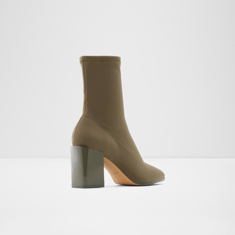 Women's Aldo Adwigocia Sock Boots Khaki | 4927-RGEMF