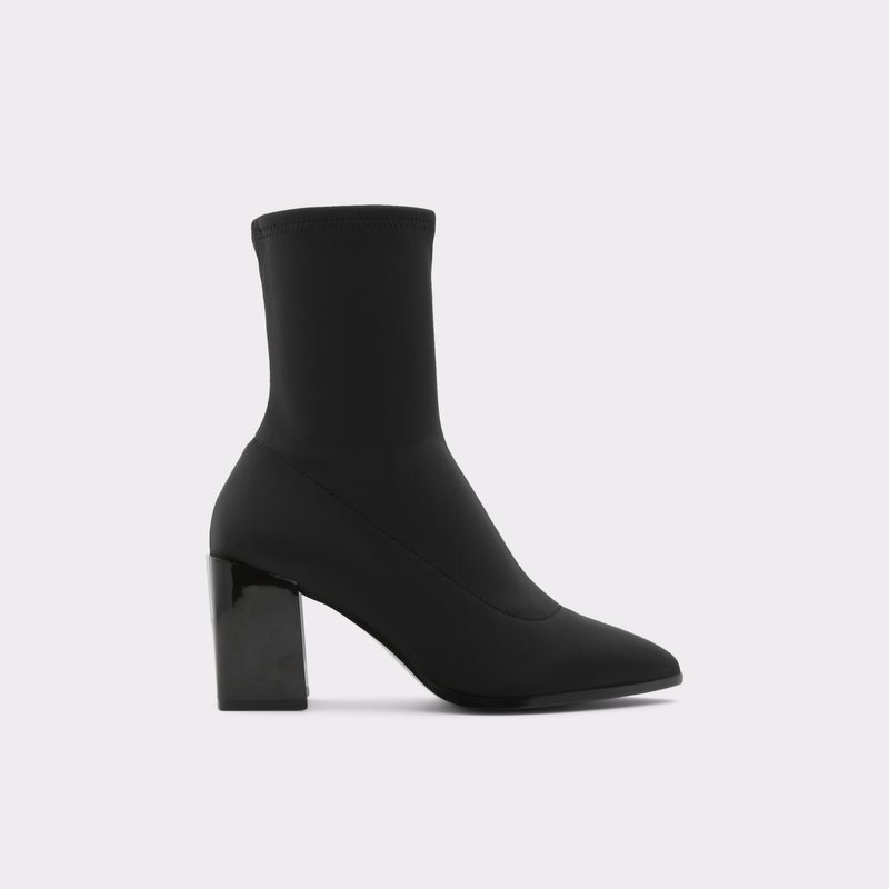 Women\'s Aldo Adwigocia-w Sock Boots Black | 2031-BGOPC