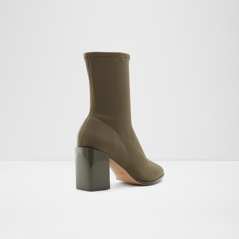 Women's Aldo Adwigocia-w Sock Boots Khaki | 0749-URKPB