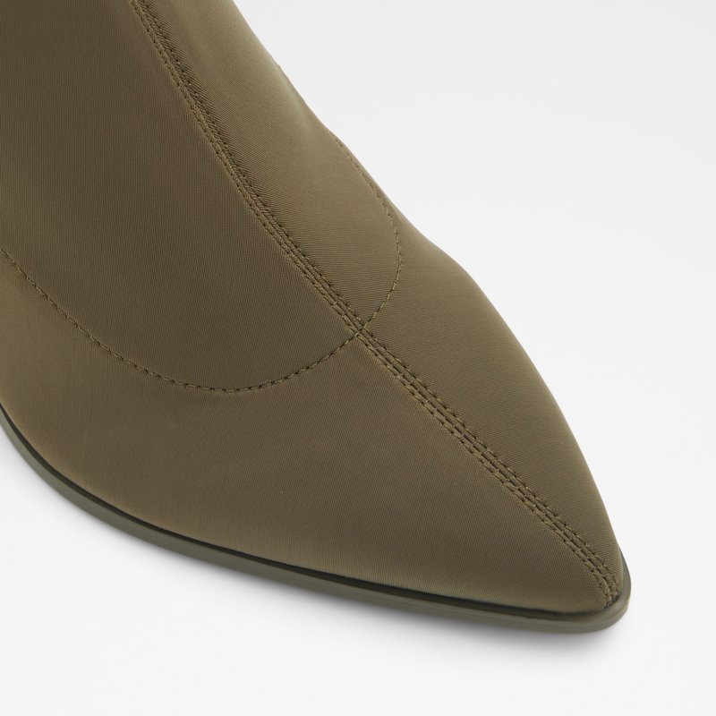 Women's Aldo Adwigocia-w Sock Boots Khaki | 0749-URKPB