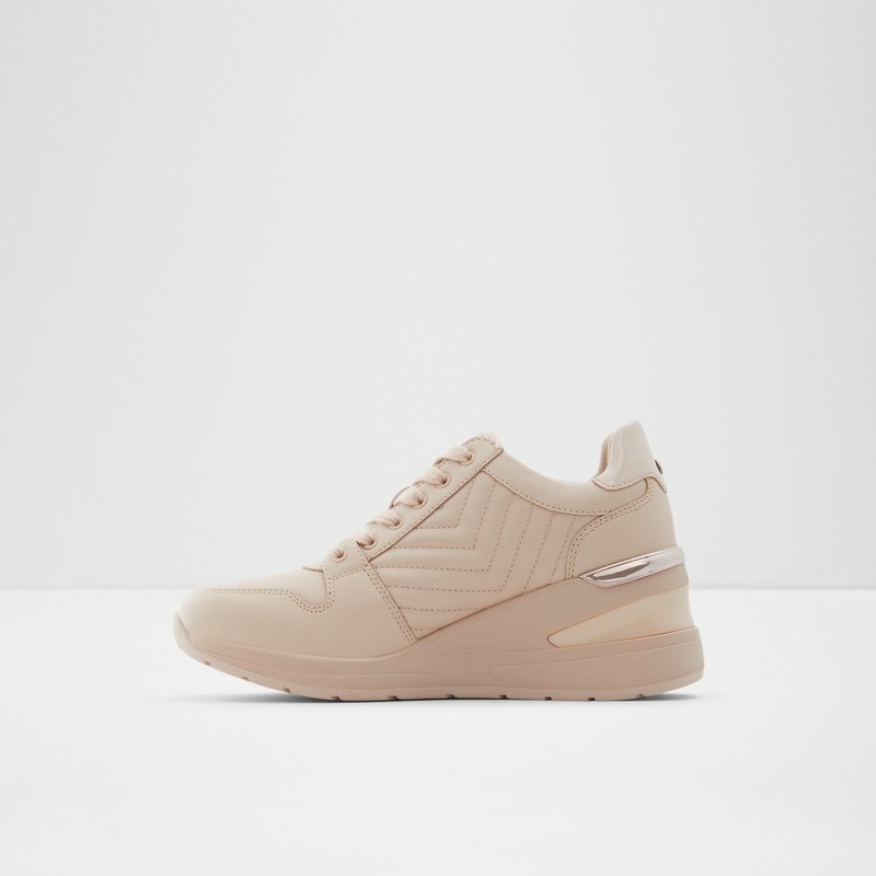 Women's Aldo Adwiwia Wedge Sneakers Pink | 1037-JCMTF