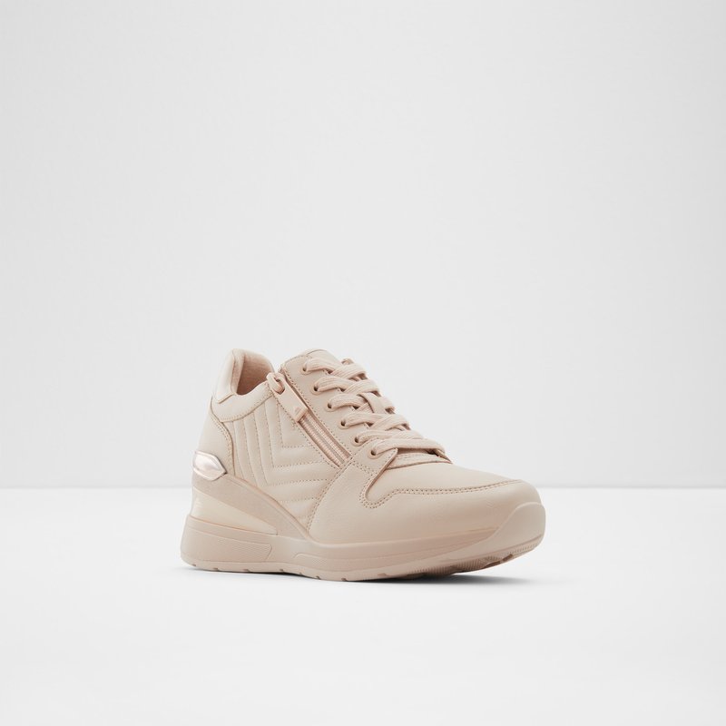 Women's Aldo Adwiwia Wedge Sneakers Pink | 1037-JCMTF