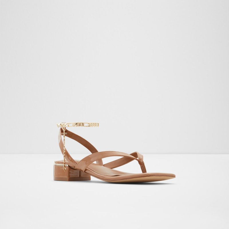 Women's Aldo Agralella Casual Sandals Dark Beige | 8159-XKQRM