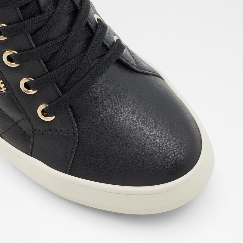 Women's Aldo Ailanna Lace Up Sneakers Black | 4132-KLTDX