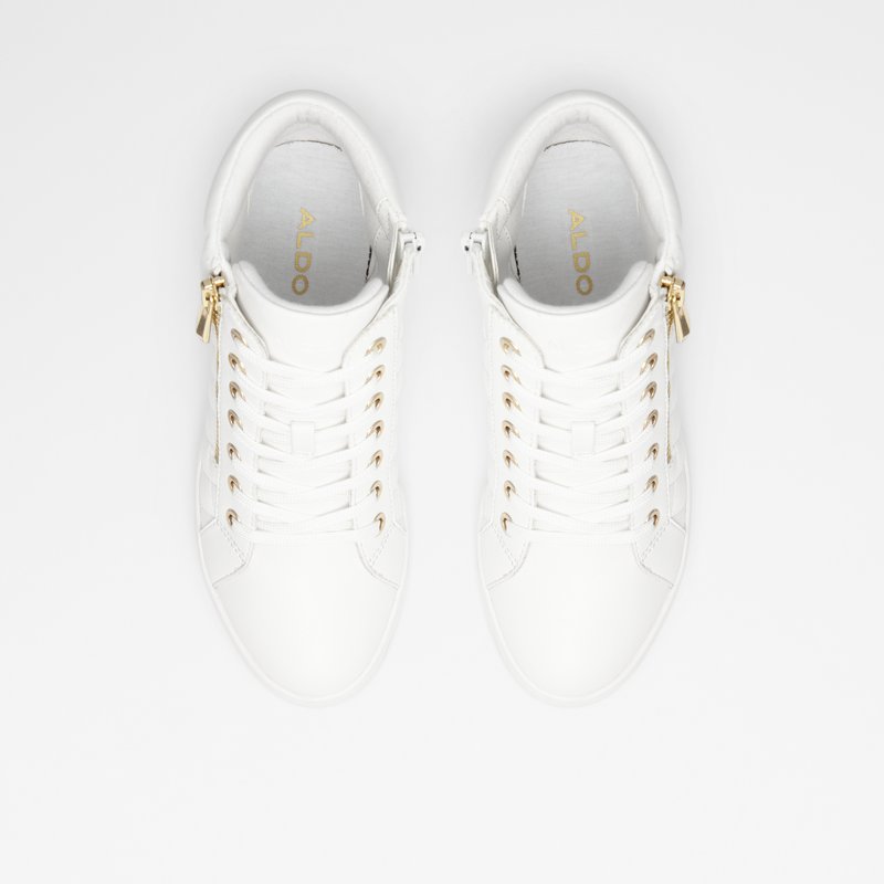 Women's Aldo Ailanna Wedge Sneakers White | 1623-EMCVO