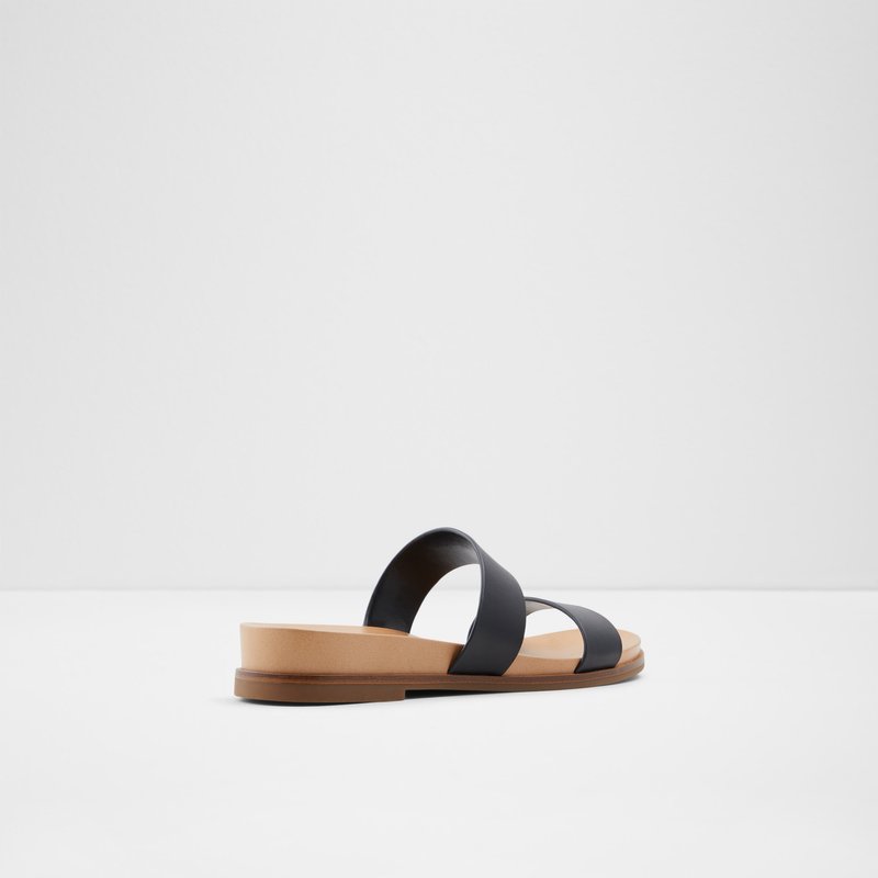 Women's Aldo Aliawen Flat Sandals Black | 8491-PSUCB