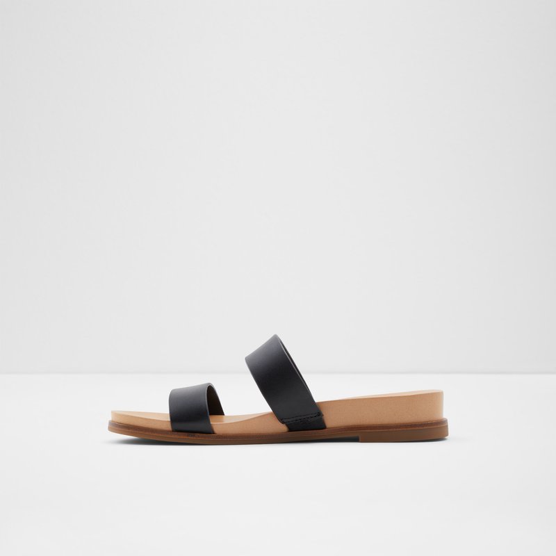 Women's Aldo Aliawen Flat Sandals Black | 8491-PSUCB
