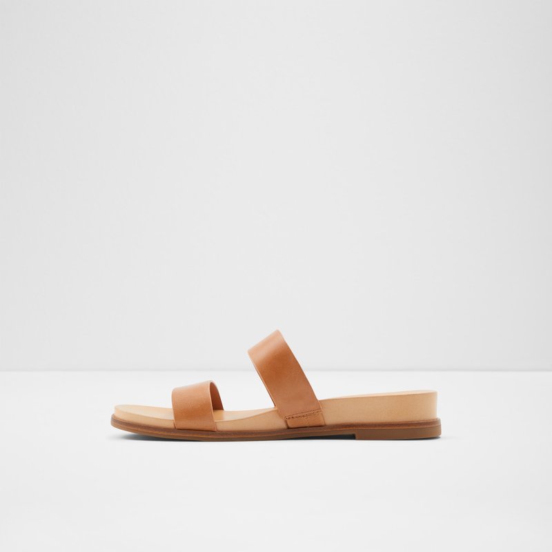 Women's Aldo Aliawen Flat Sandals Brown | 6901-COLZQ