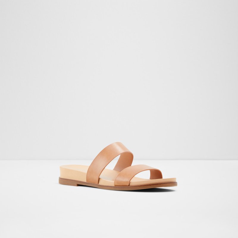Women's Aldo Aliawen Flat Sandals Brown | 6901-COLZQ