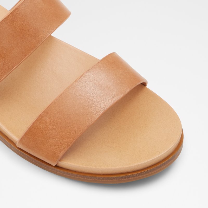 Women's Aldo Aliawen Flat Sandals Brown | 6901-COLZQ