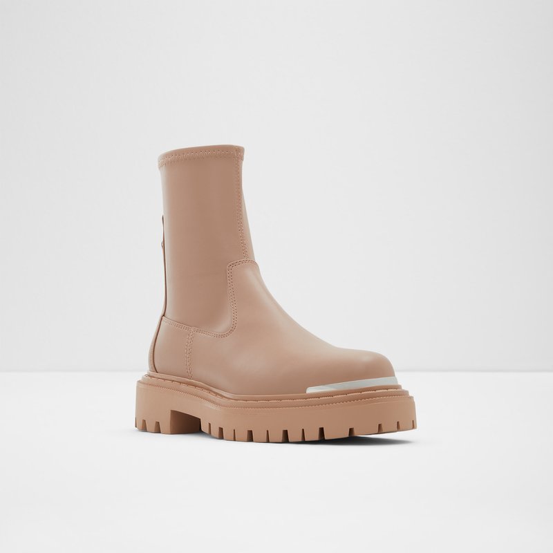 Women's Aldo Alima Casual Boots Bone | 5792-RBCXQ