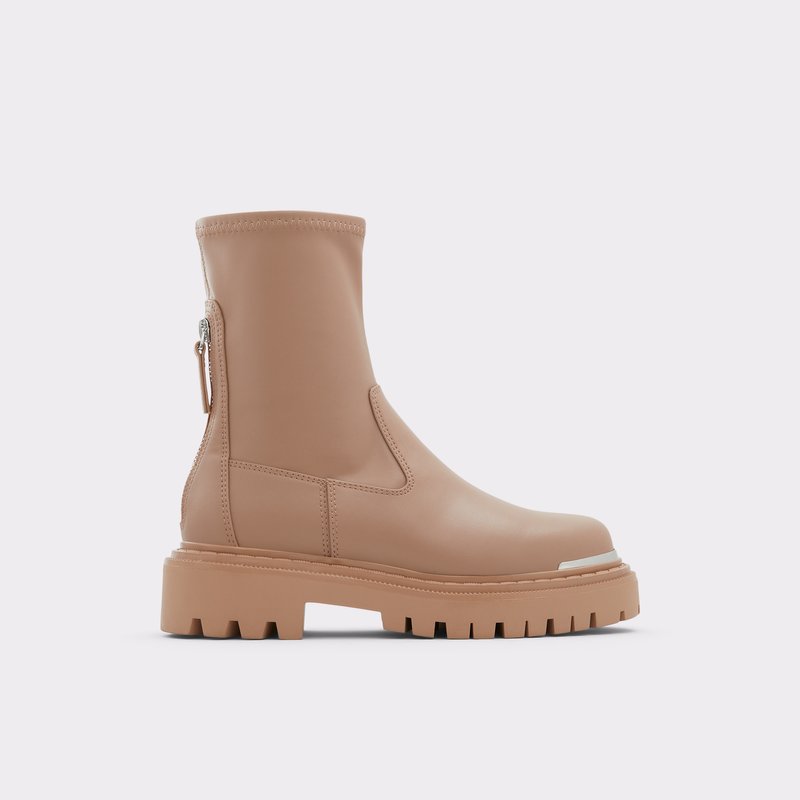 Women\'s Aldo Alima Casual Boots Bone | 5792-RBCXQ
