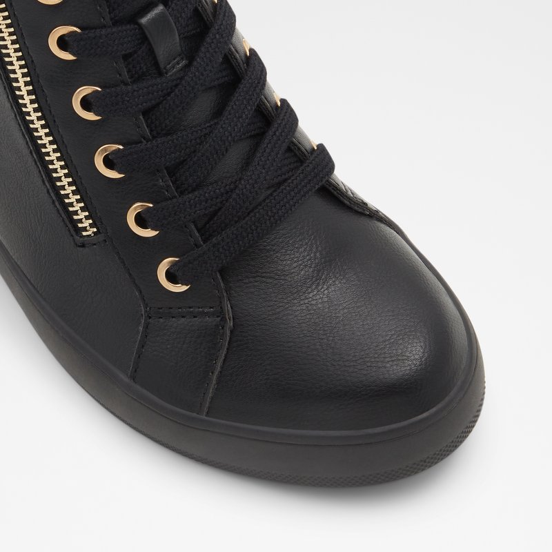 Women's Aldo Aloivu Wedge Sneakers Black | 1395-MJWYP