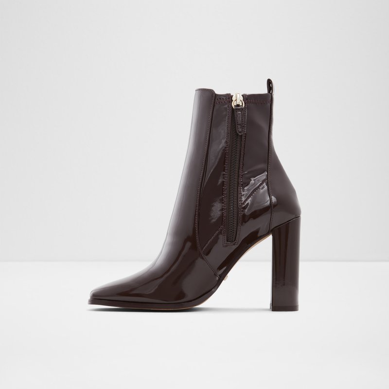 Women's Aldo Aurla Dress Boots Brown | 3054-RJSDI